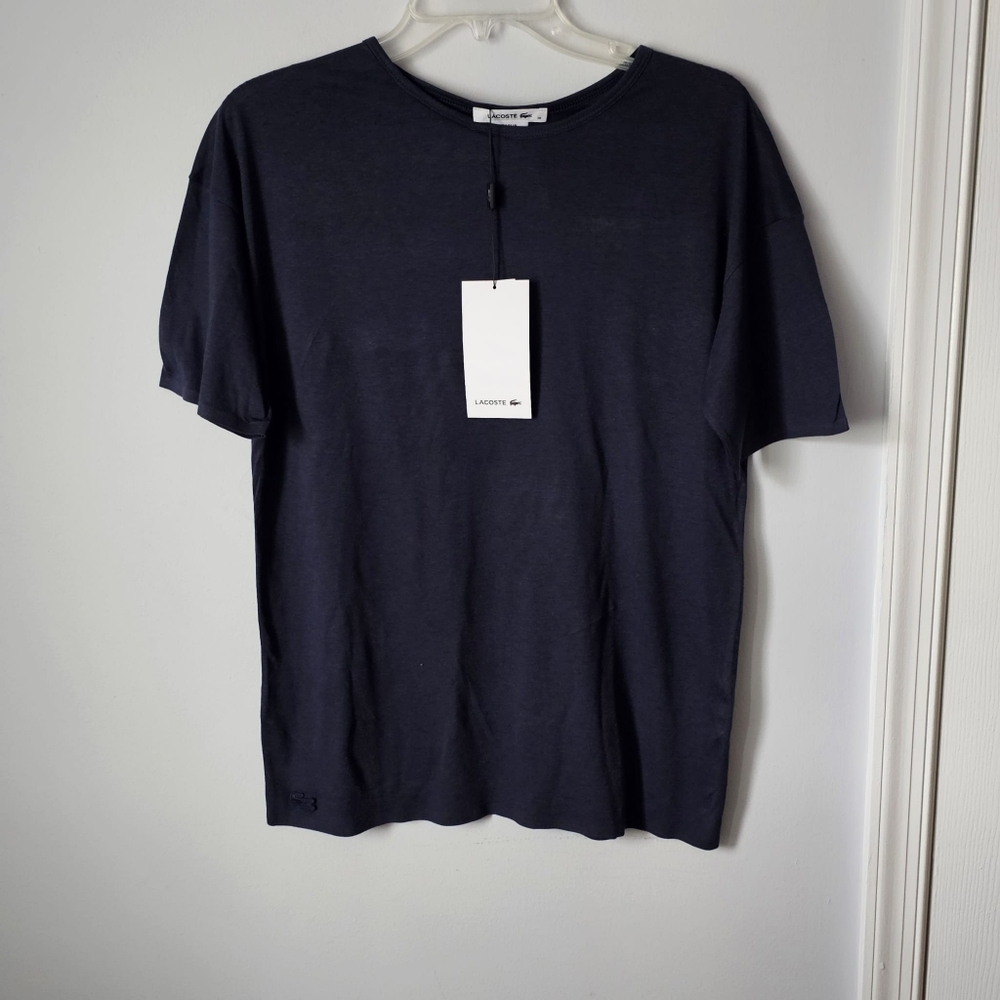 Lacoste Blue Short Sleeve Tee